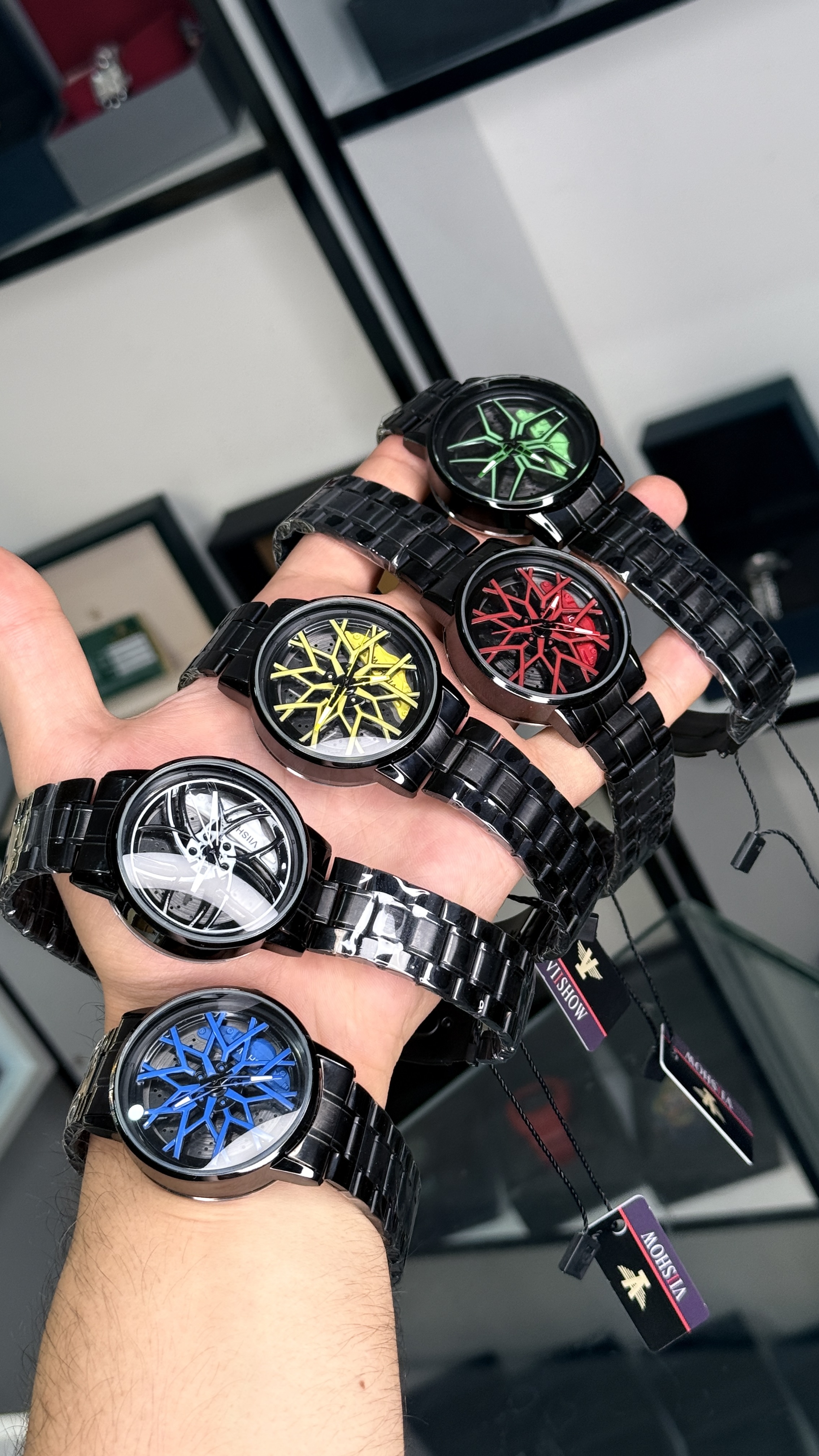 ساعت مچی رینگ ماشین رینگی