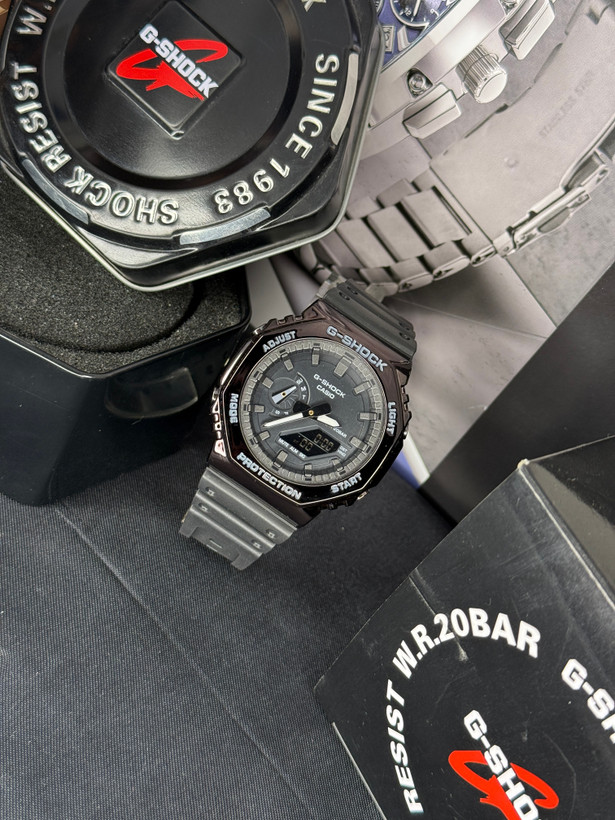کاسیو جیشاک قاب فلزی مدل GA-2100