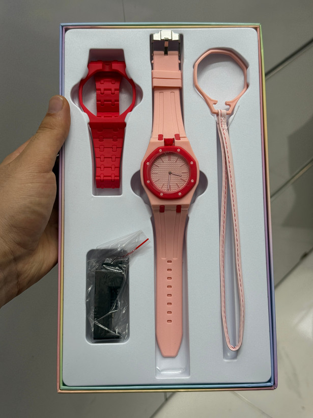 ساعت مچی آویزی رویال پاپ سه حالته Swatch & Ap
