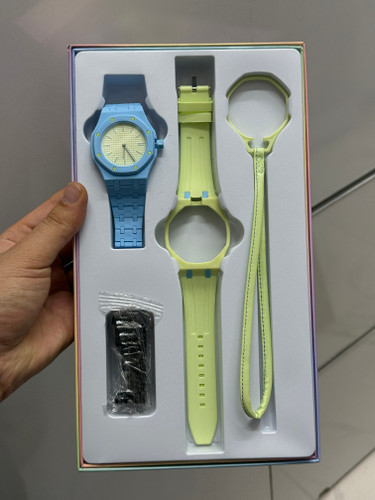 ساعت مچی آویزی رویال پاپ سه حالته Swatch & Ap