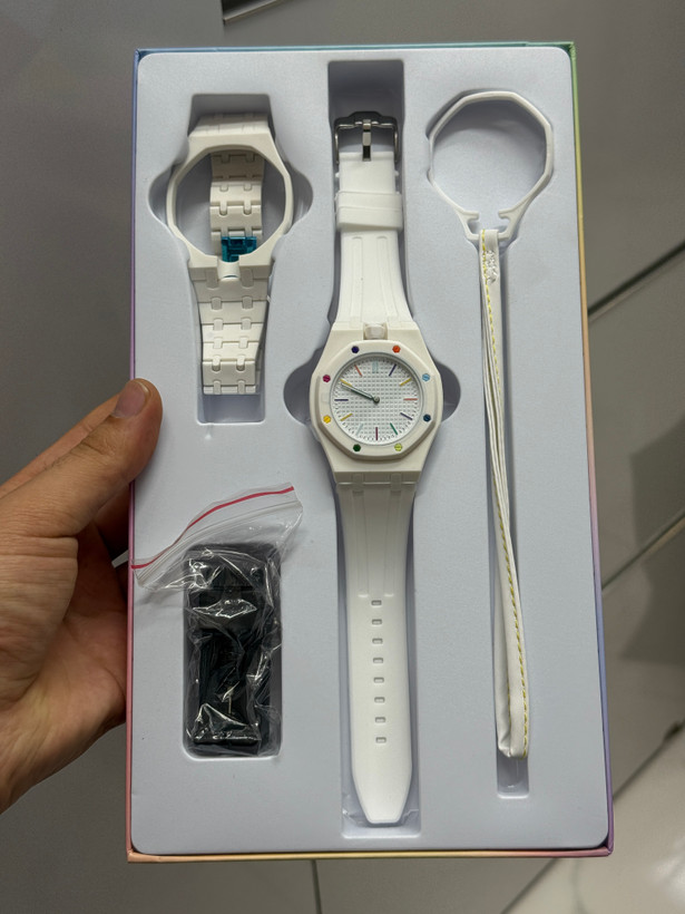 ساعت مچی آویزی رویال پاپ سه حالته Swatch & Ap
