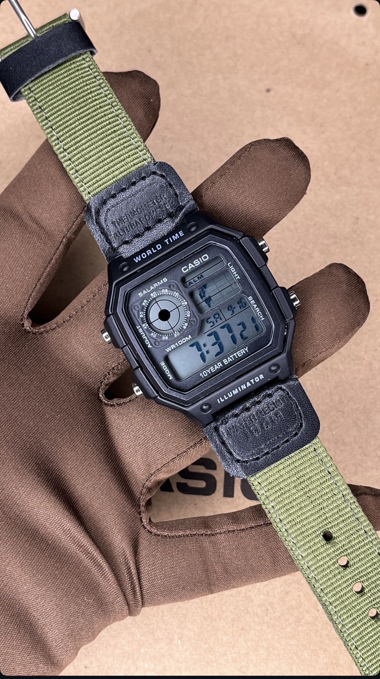 ساعت مچی کاسیو مردانه جهانما مستر کوالیتی